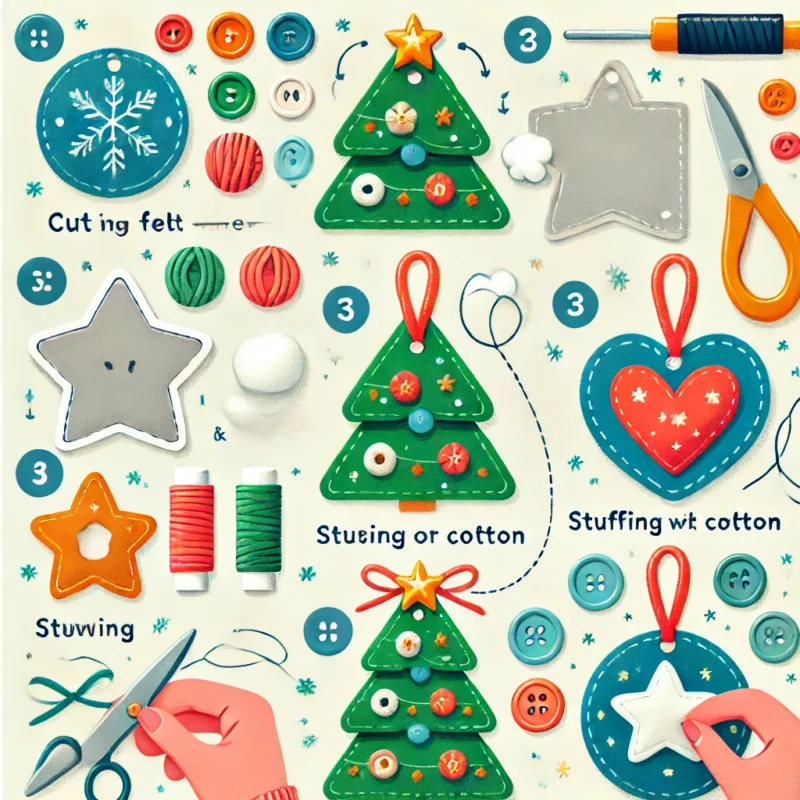 Holiday decorations with Kids