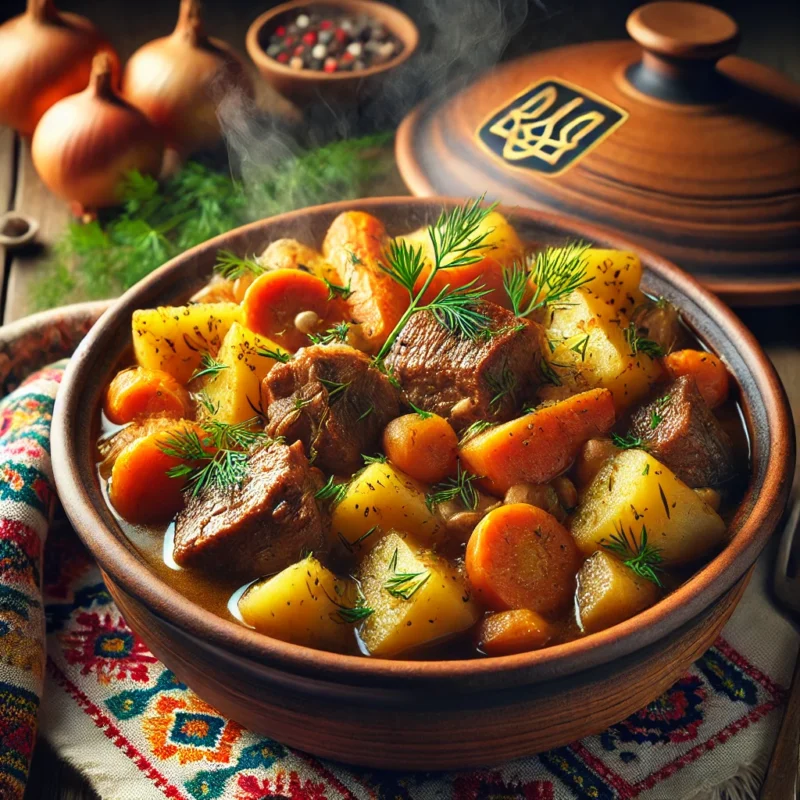Українське Печеня з м'ясом