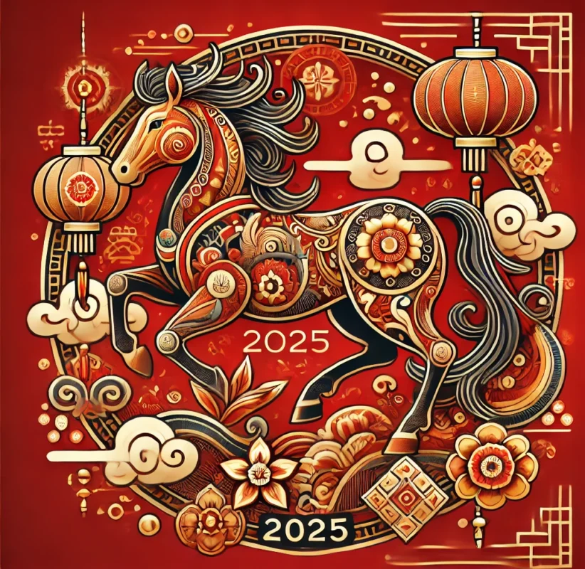 Рік Змії 2025 Кінь