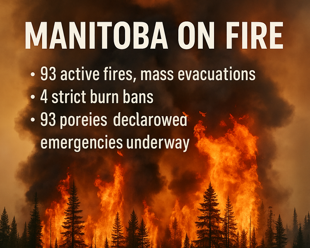 Manitoba on Fire.