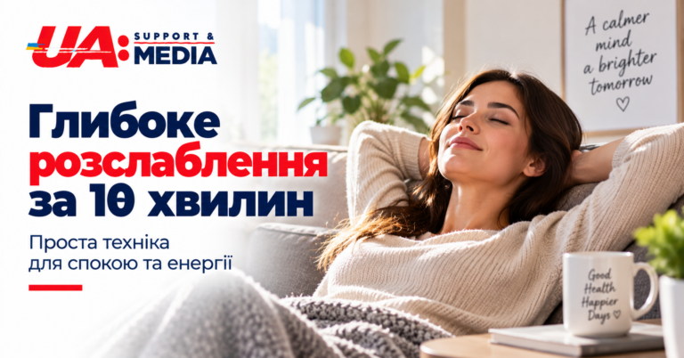 10 хвилин, щоб знизити напруження: прогресивна м’язова релаксація вдома